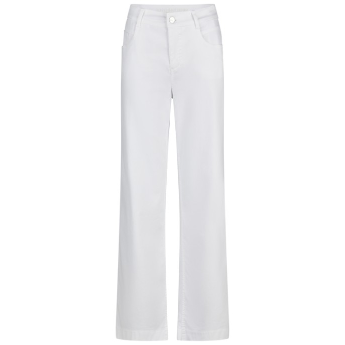 Anna Montana broek 1426 Mila wide Bahia Wit